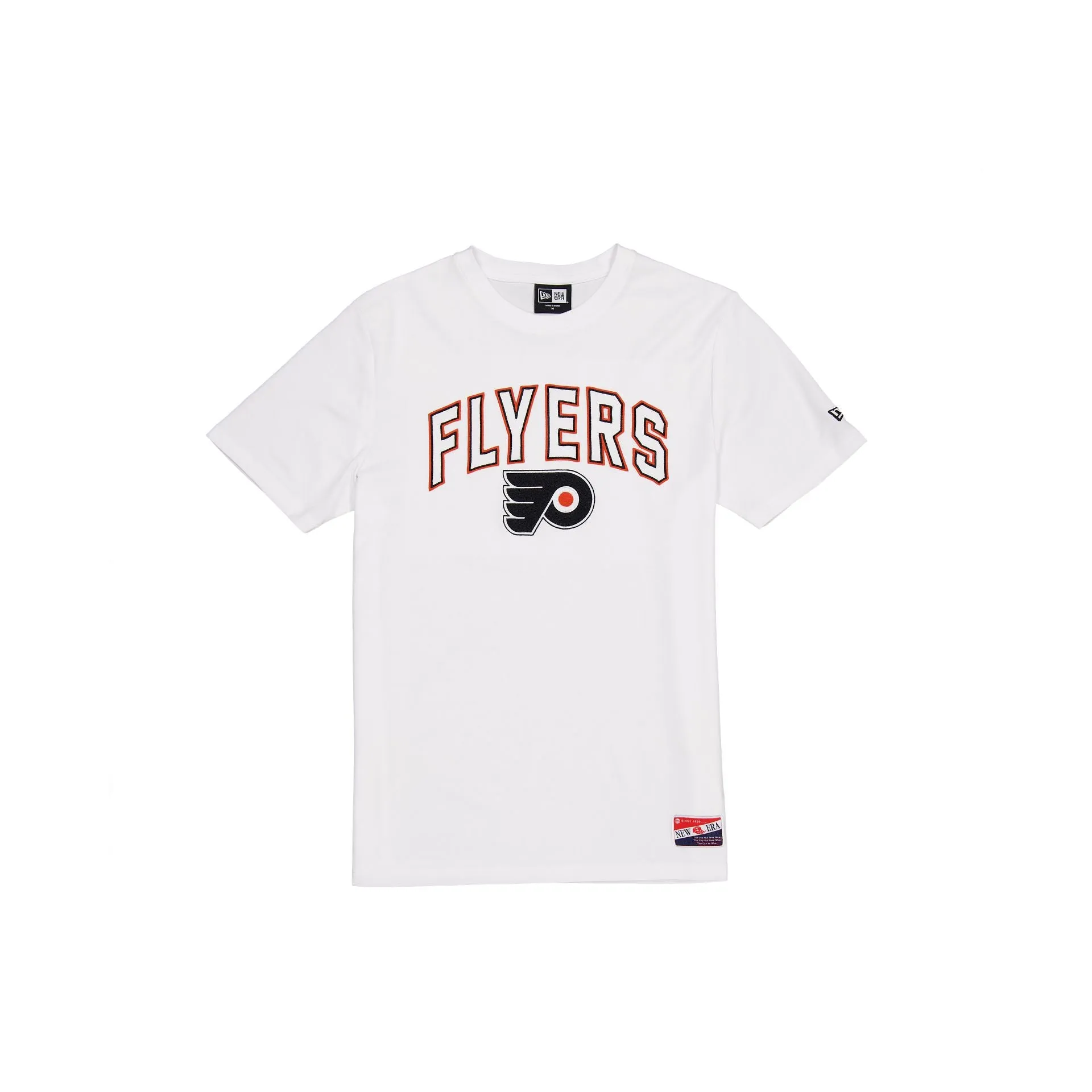 Philadelphia Flyers Throwback White T-Shirt sold by New Era
