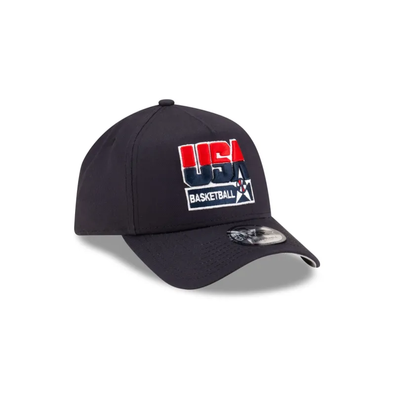 Dream Team Navy 9FORTY A-Frame Snapback Hat sold by New Era