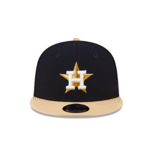 Houston Astros Gold 9FIFTY Snapback Hat sold by New Era
