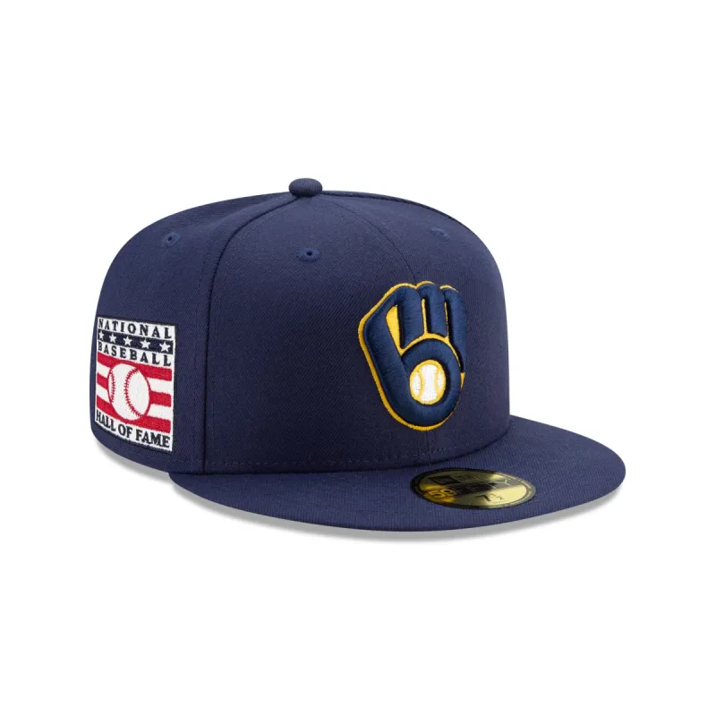 Milwaukee Brewers Hall of Fame Weekend 2024 59FIFTY Fitted Hat sold by New Era