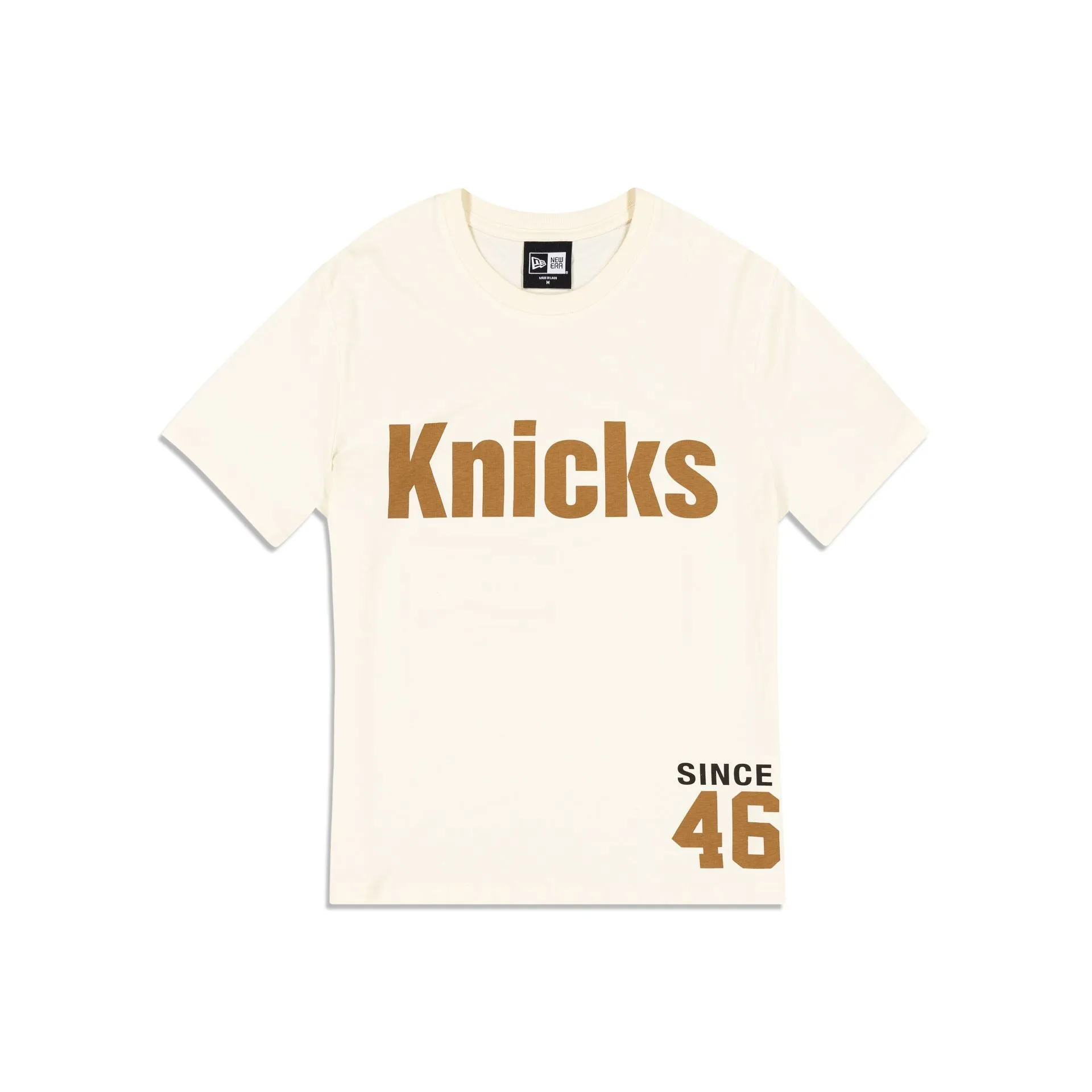 New York Knicks Cord White T-Shirt sold by New Era