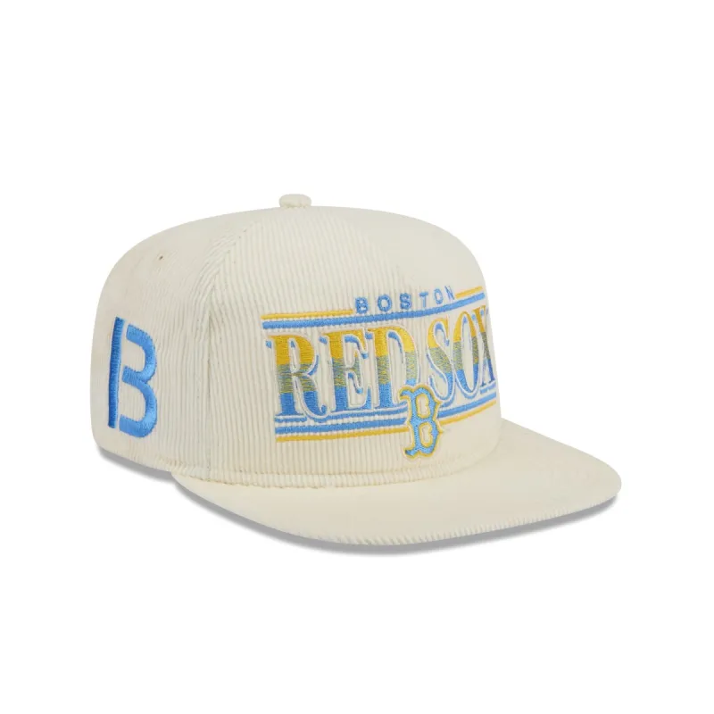 Boston Red Sox Throwback Corduroy Alt Golfer Hat Alt sold by New Era