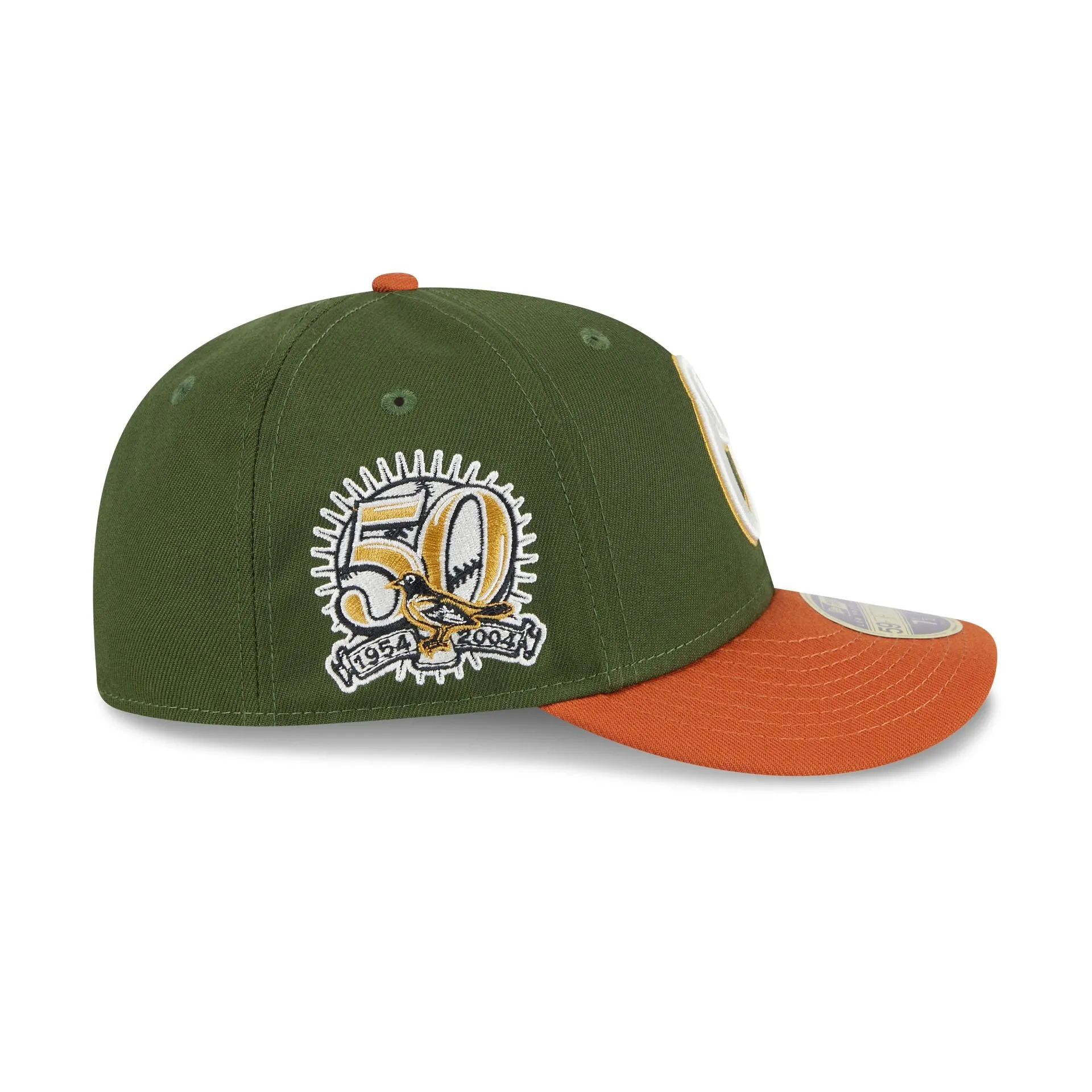 Baltimore Orioles Scarlet Low Profile 59FIFTY Fitted Hat sold by New Era product image thumbnail 4