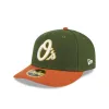 Baltimore Orioles Scarlet Low Profile 59FIFTY Fitted Hat sold by New Era