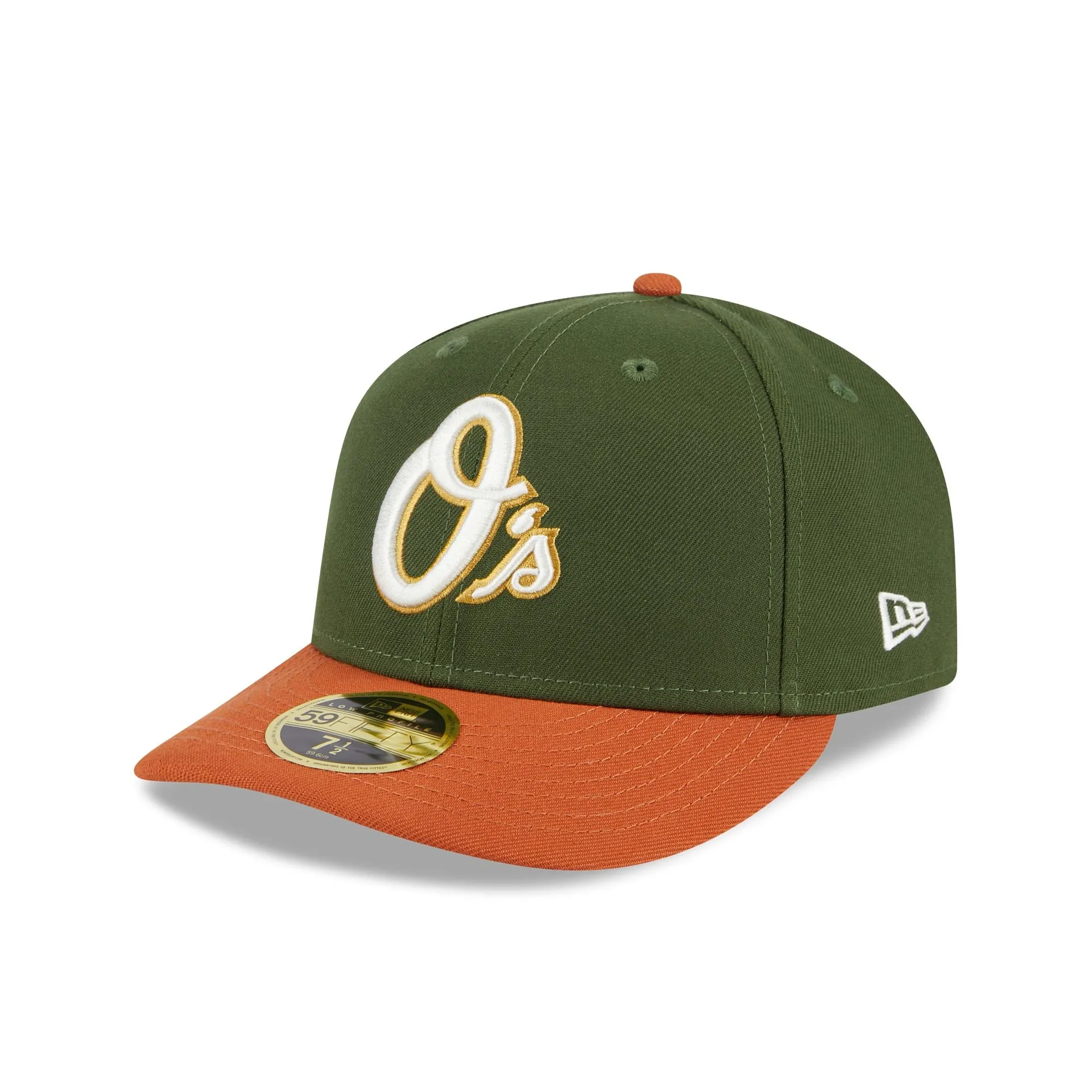Baltimore Orioles Scarlet Low Profile 59FIFTY Fitted Hat sold by New Era product image thumbnail 3