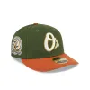 Baltimore Orioles Scarlet Low Profile 59FIFTY Fitted Hat sold by New Era