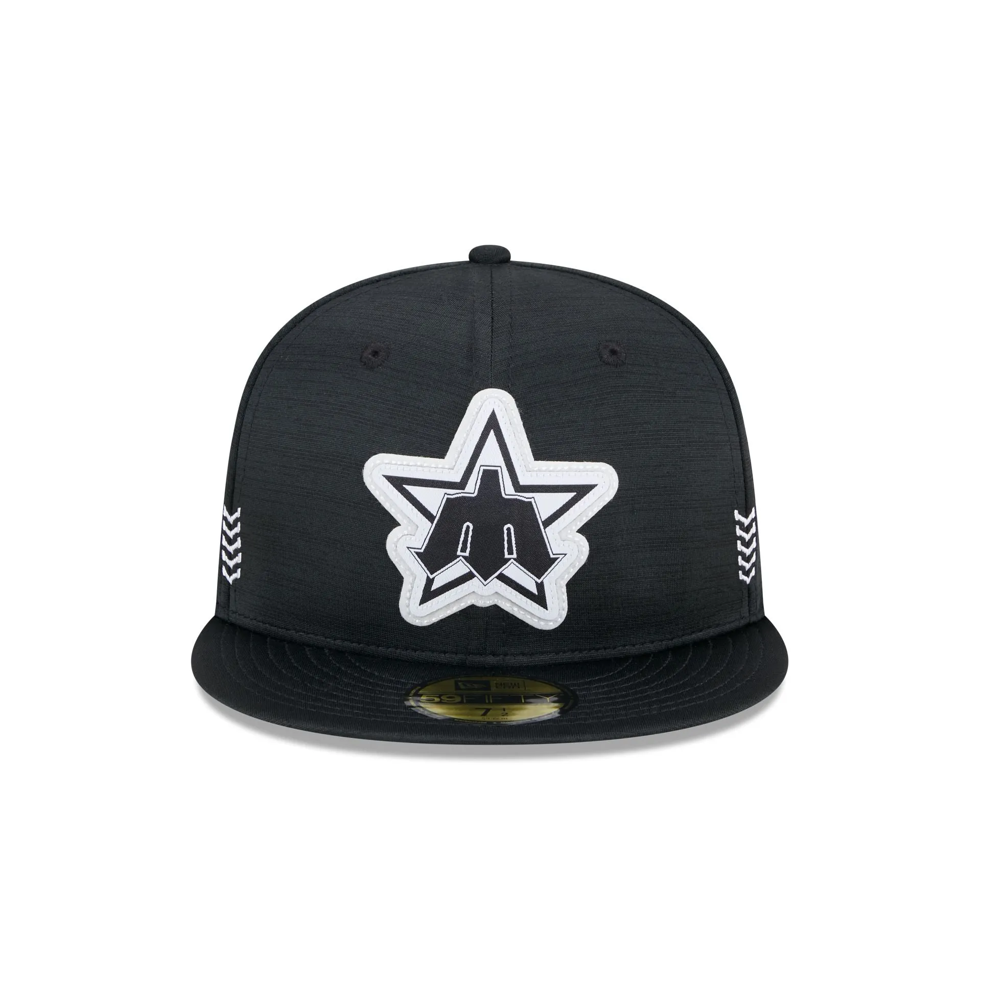 Seattle Mariners 2024 Clubhouse Black 59FIFTY Fitted Hat sold by New Era product image thumbnail 2