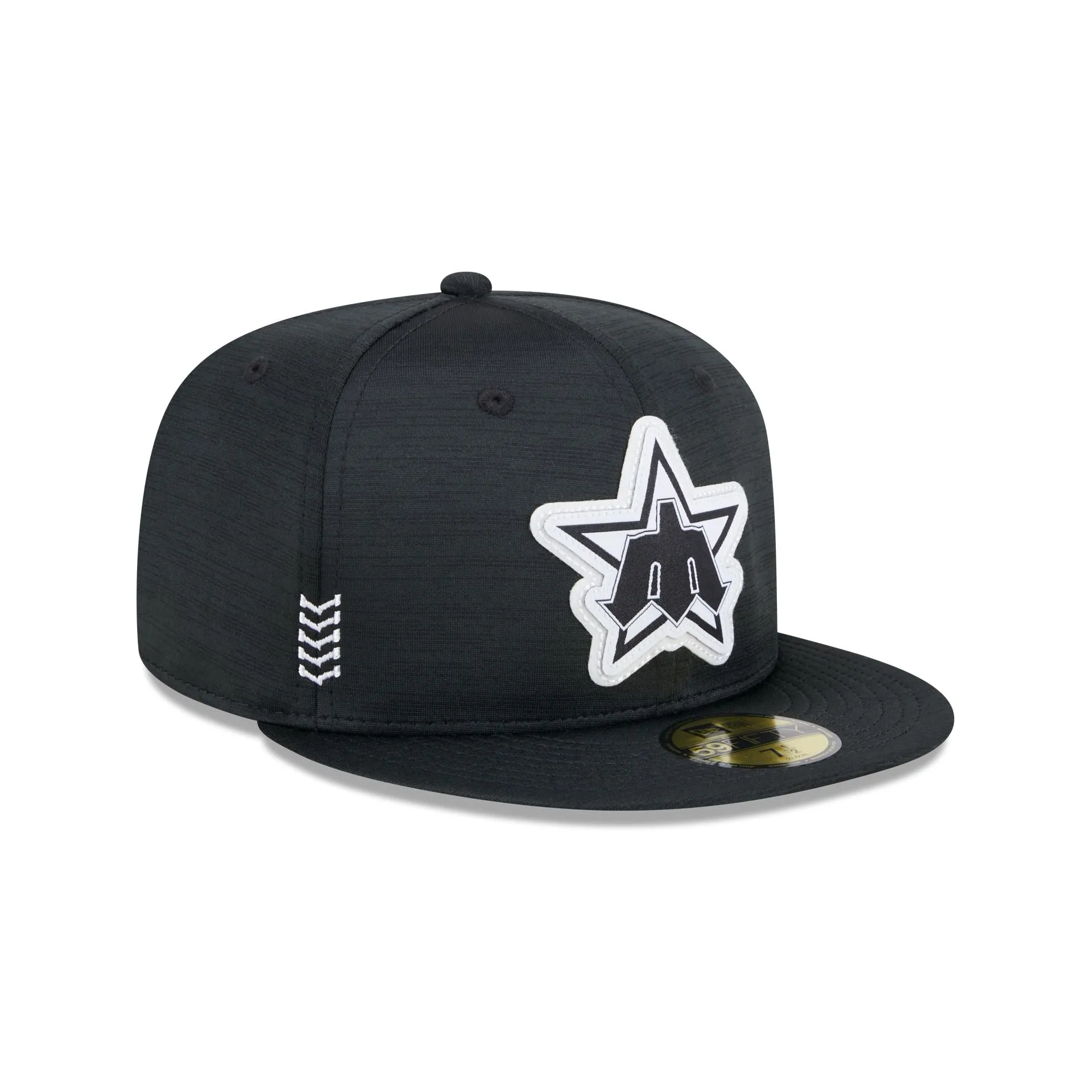 Seattle Mariners 2024 Clubhouse Black 59FIFTY Fitted Hat sold by New Era product image thumbnail 3