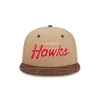 Atlanta Hawks Traditional Check 9FIFTY Snapback Hat sold by New Era