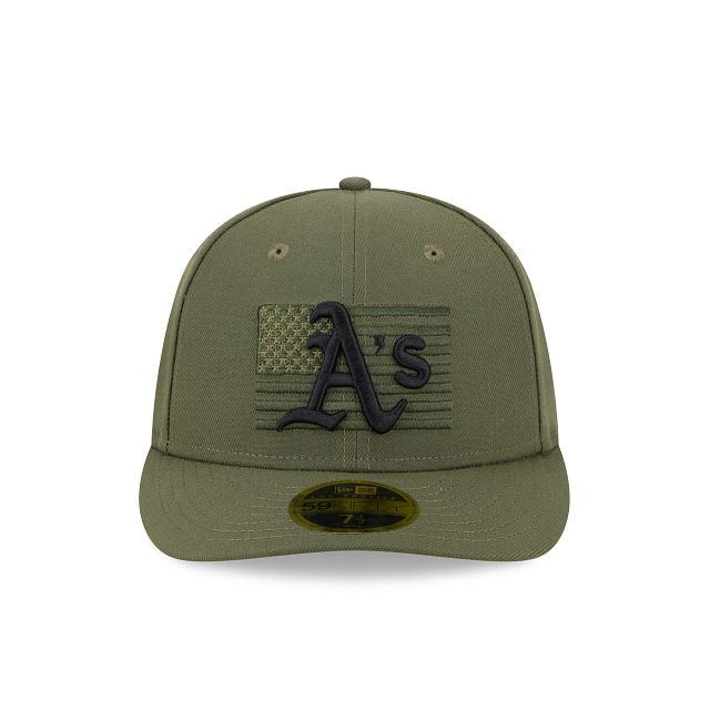 Oakland Athletics Armed Forces Day 2023 Low Profile 59FIFTY Fitted Hat sold by New Era product image thumbnail 2