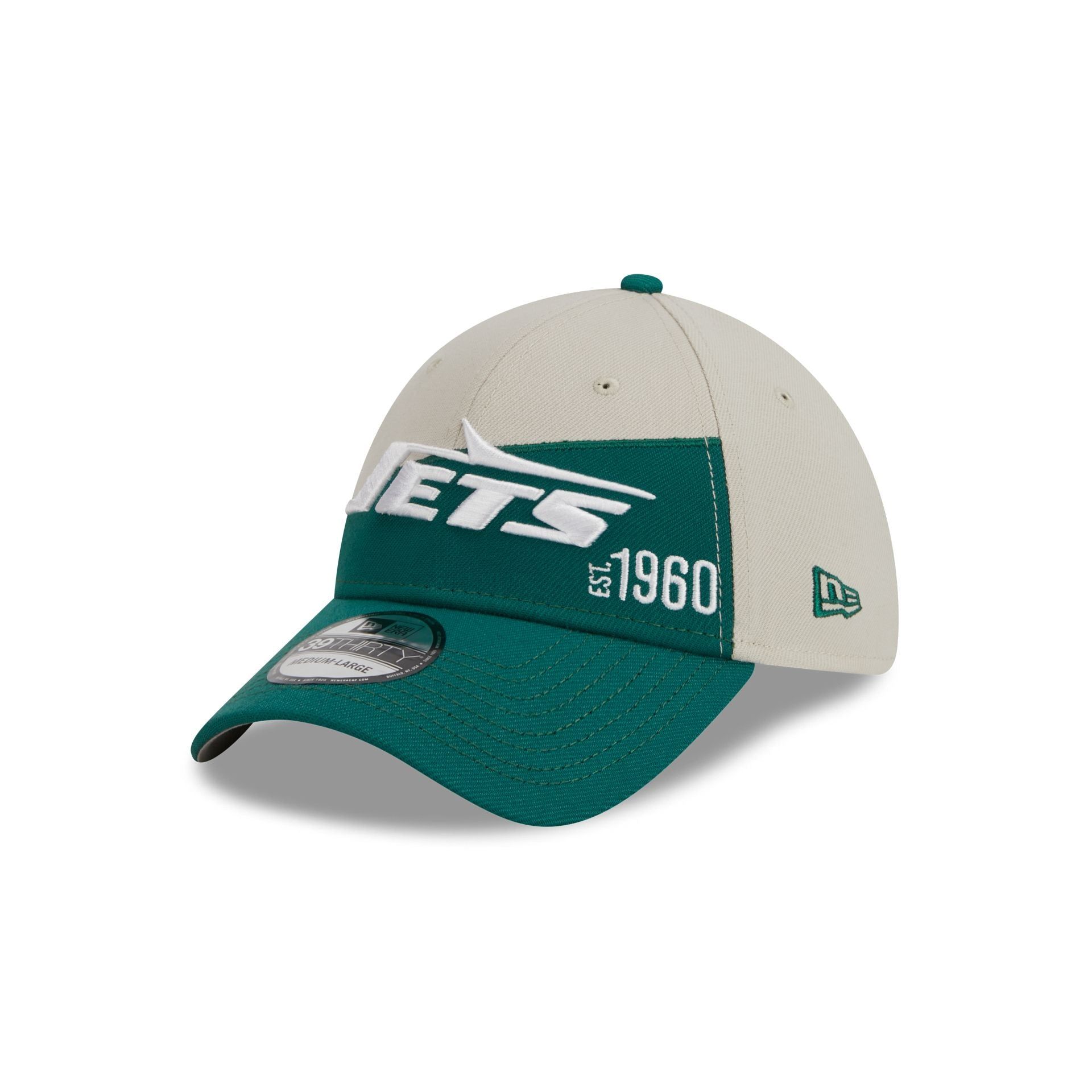 New York Jets 2023 Sideline Historic 39THIRTY Stretch Fit Hat sold by New Era