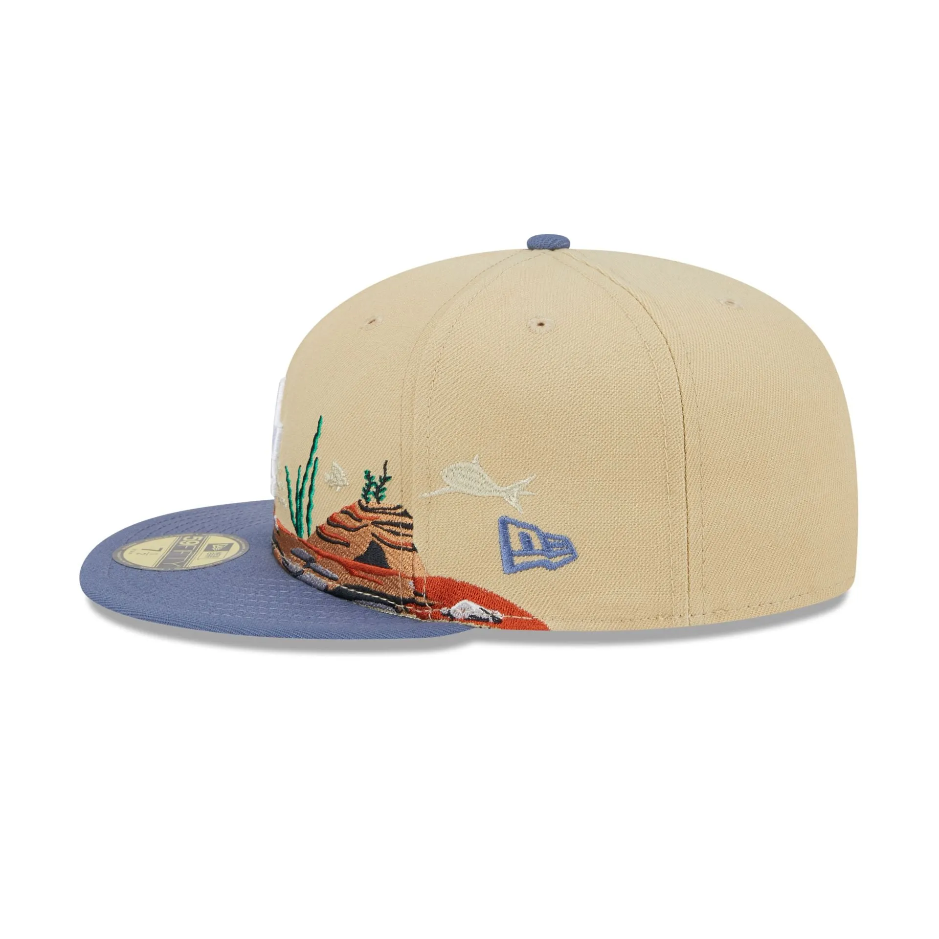 Los Angeles Dodgers Team Landscape 59FIFTY Fitted Hat sold by New Era product image thumbnail 4