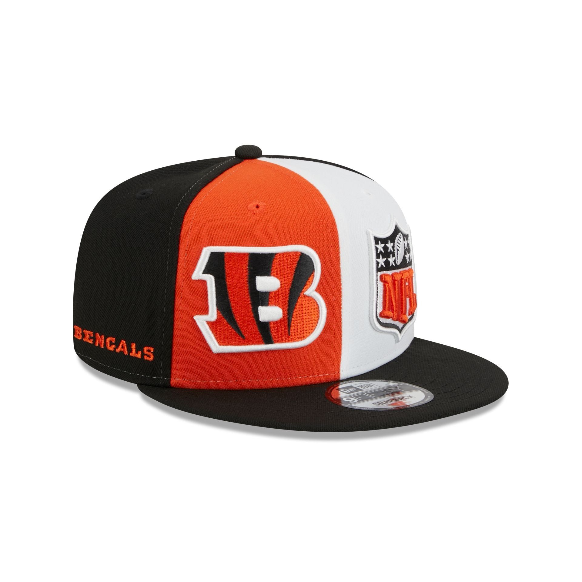 Cincinnati Bengals 2023 Sideline 9FIFTY Snapback Hat sold by New Era