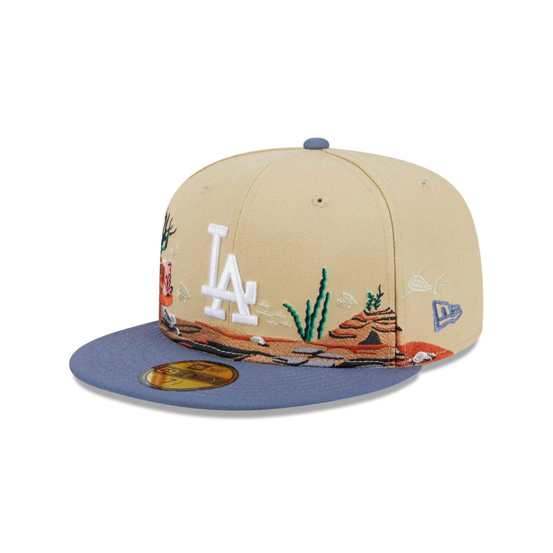 Los Angeles Dodgers Team Landscape 59FIFTY Fitted Hat sold by New Era