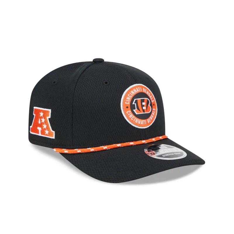 Cincinnati Bengals 2024 Sideline 9SEVENTY Stretch-Snap Hat sold by New Era