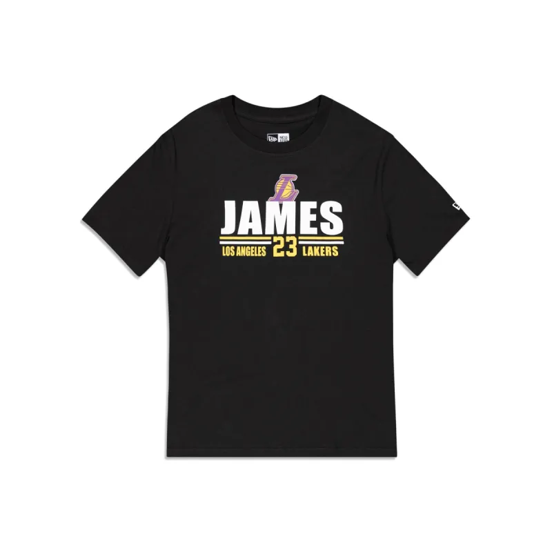 Los Angeles Lakers LeBron James T-Shirt sold by New Era