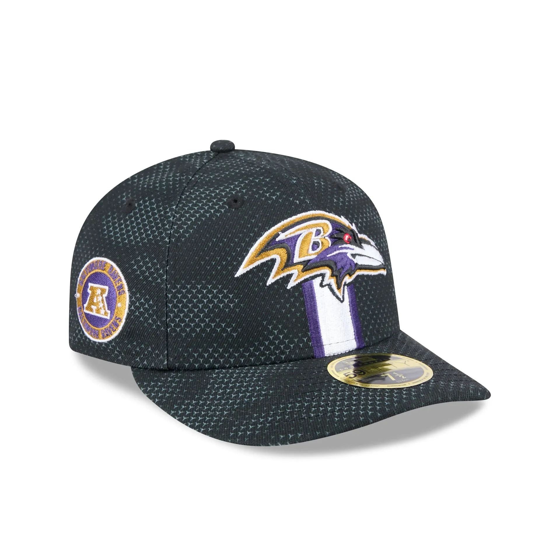 Baltimore Ravens 2024 Sideline Low Profile 59FIFTY Fitted Hat sold by New Era