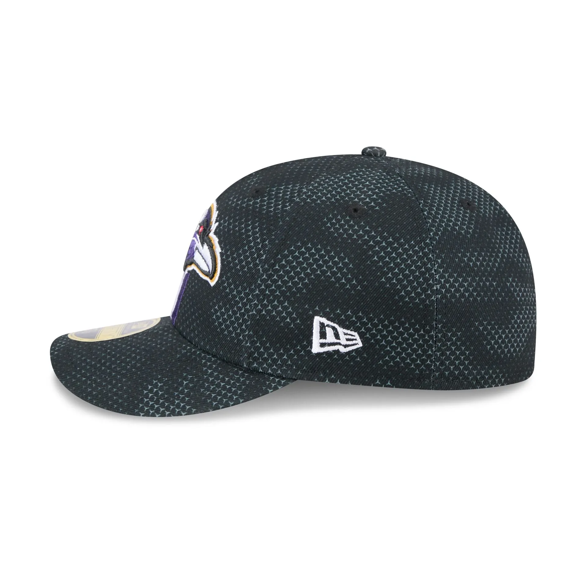 Baltimore Ravens 2024 Sideline Low Profile 59FIFTY Fitted Hat sold by New Era product image thumbnail 5