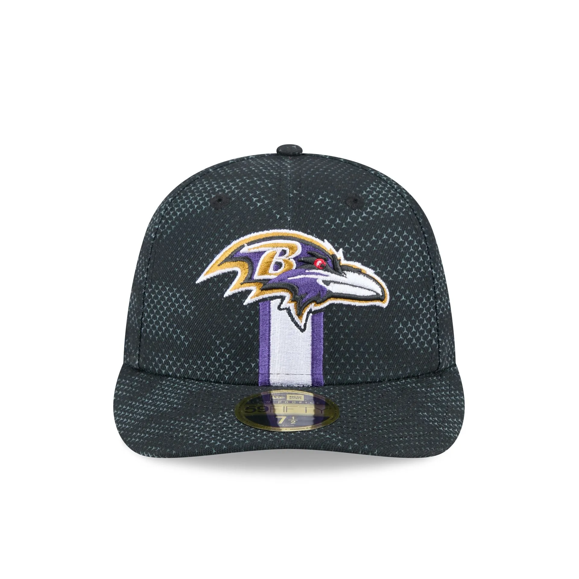 Baltimore Ravens 2024 Sideline Low Profile 59FIFTY Fitted Hat sold by New Era product image thumbnail 2