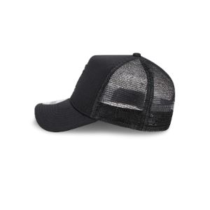 San Francisco Giants All Day Black 9FORTY A-Frame Trucker Hat sold by New Era