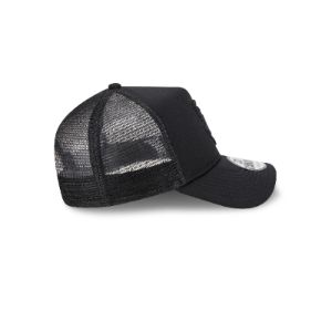 San Francisco Giants All Day Black 9FORTY A-Frame Trucker Hat sold by New Era
