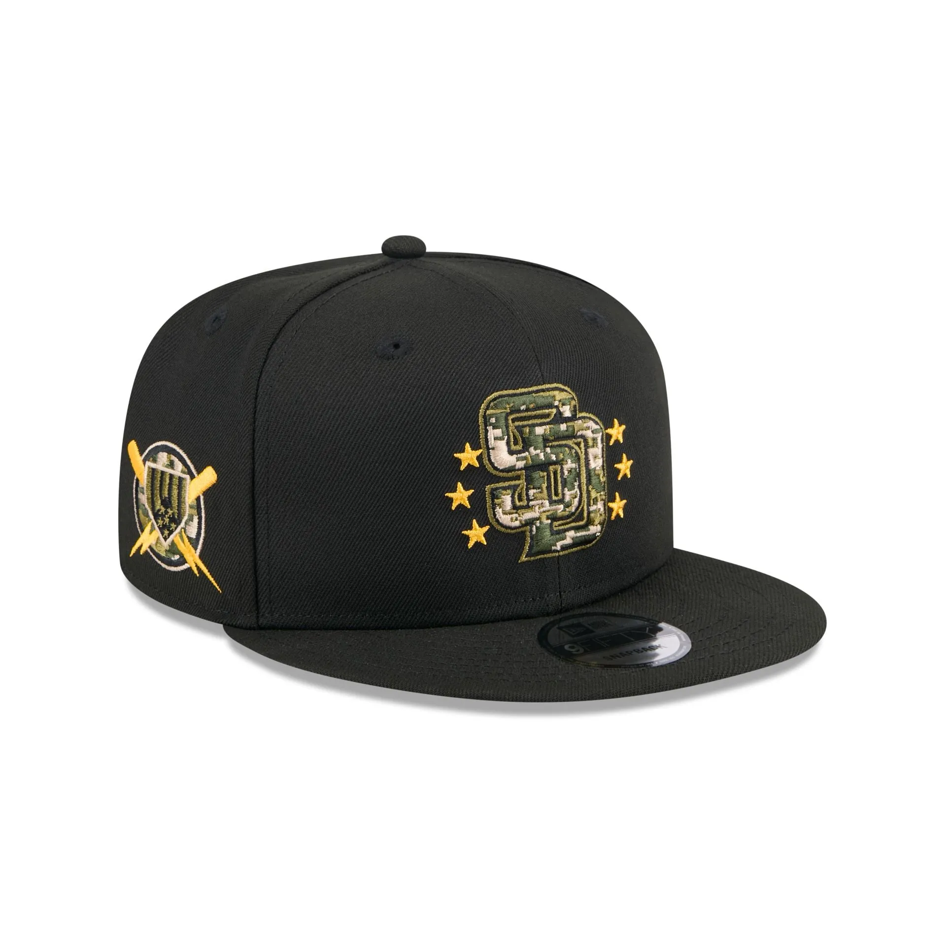 San Diego Padres Armed Forces Day 2024 9FIFTY Snapback Hat sold by New Era