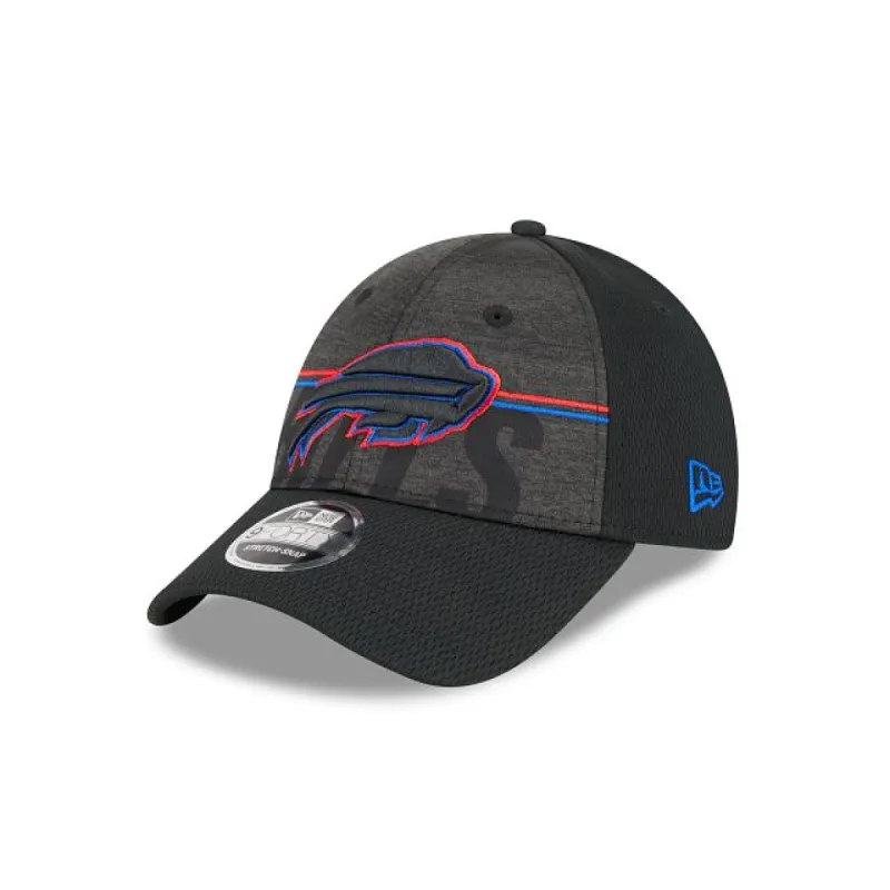 Buffalo Bills 2023 Training Black 9FORTY Stretch Snap sold by New Era