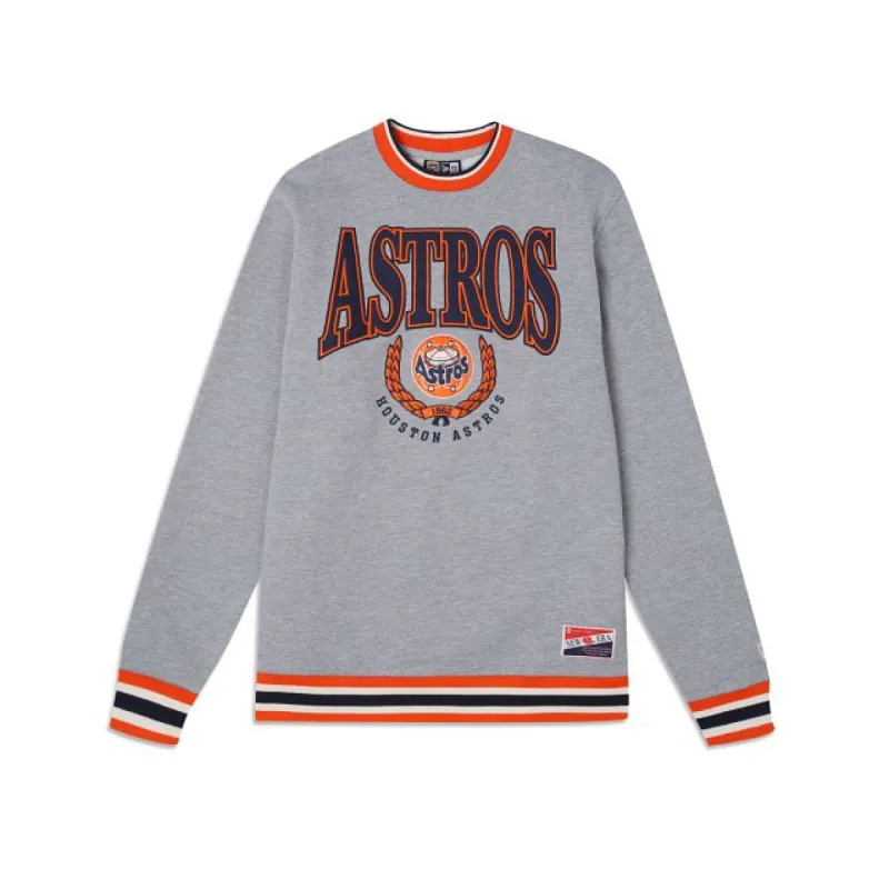 Houston Astros Throwback Crewneck sold by New Era