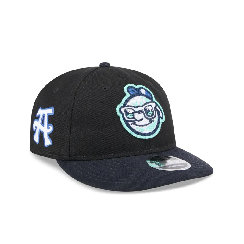 Asheville Tourists Thunder Crown Retro Crown 9FIFTY Snapback Hat made by New Era