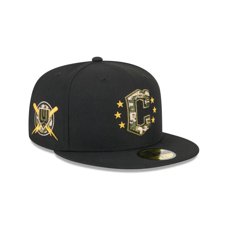 Cleveland Guardians Armed Forces Day 2024 59FIFTY Fitted Hat made by New Era