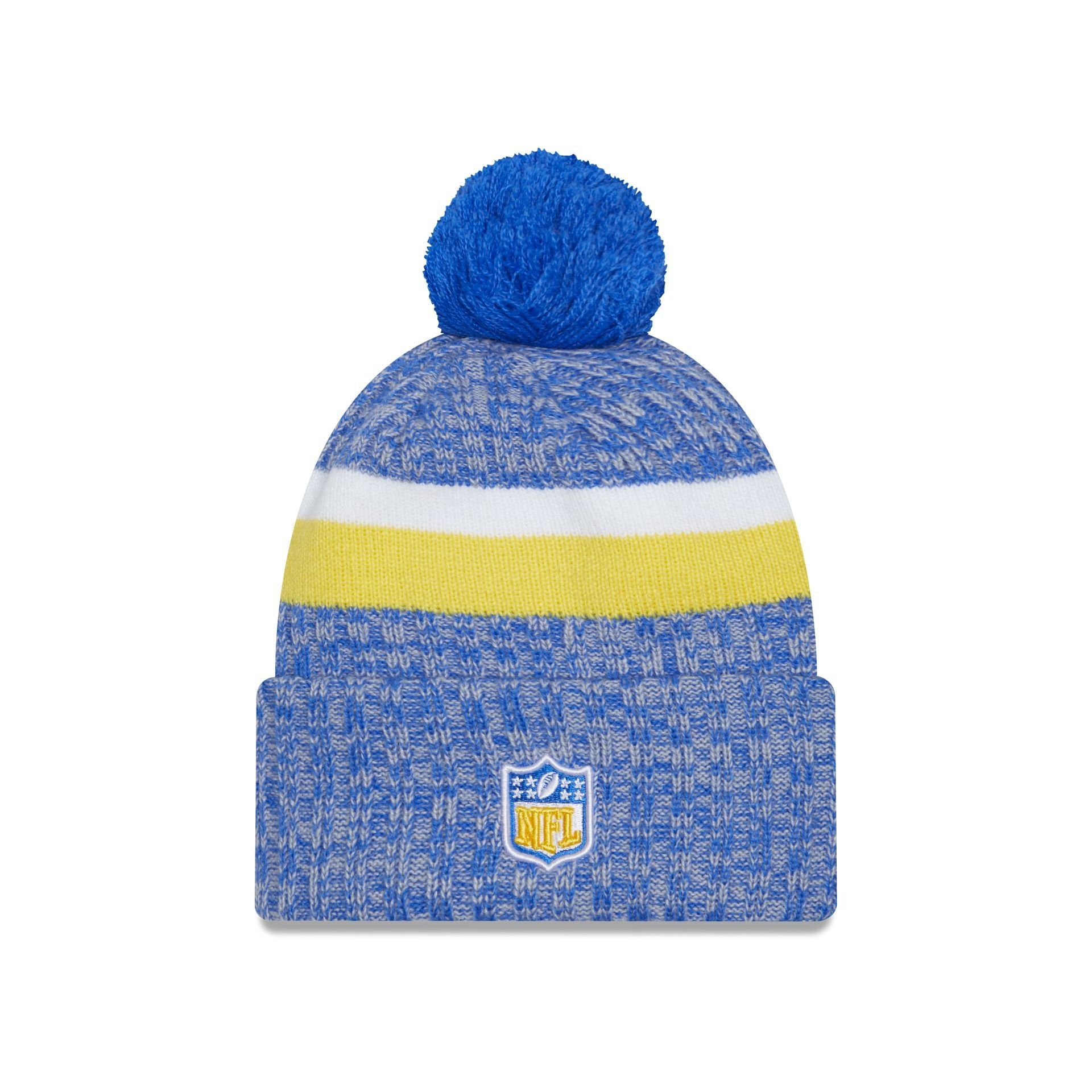 Los Angeles Rams 2023 Cold Weather Pom Knit Hat sold by New Era product image thumbnail 2