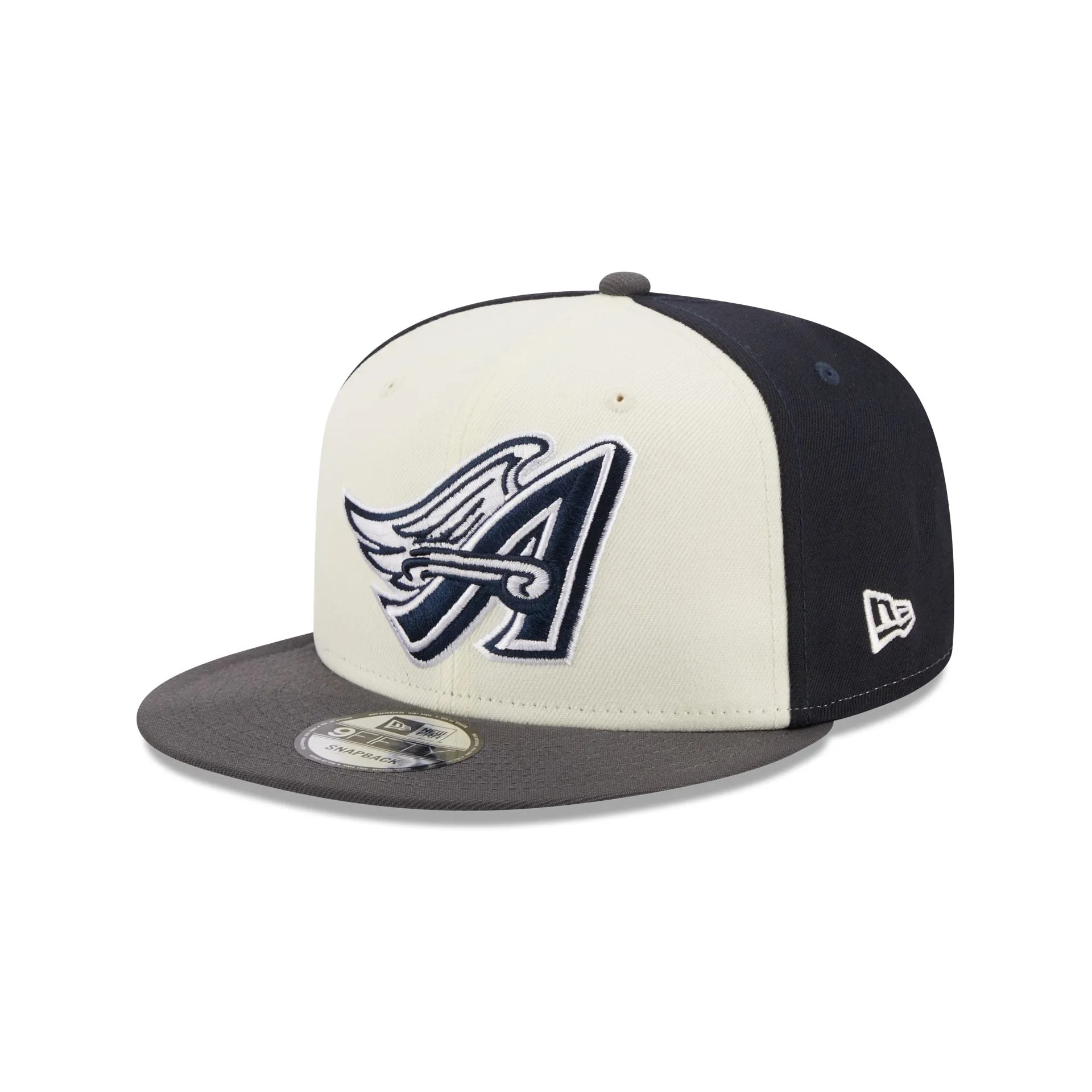 Los Angeles Angels Graphite Visor 9FIFTY Snapback Hat sold by New Era