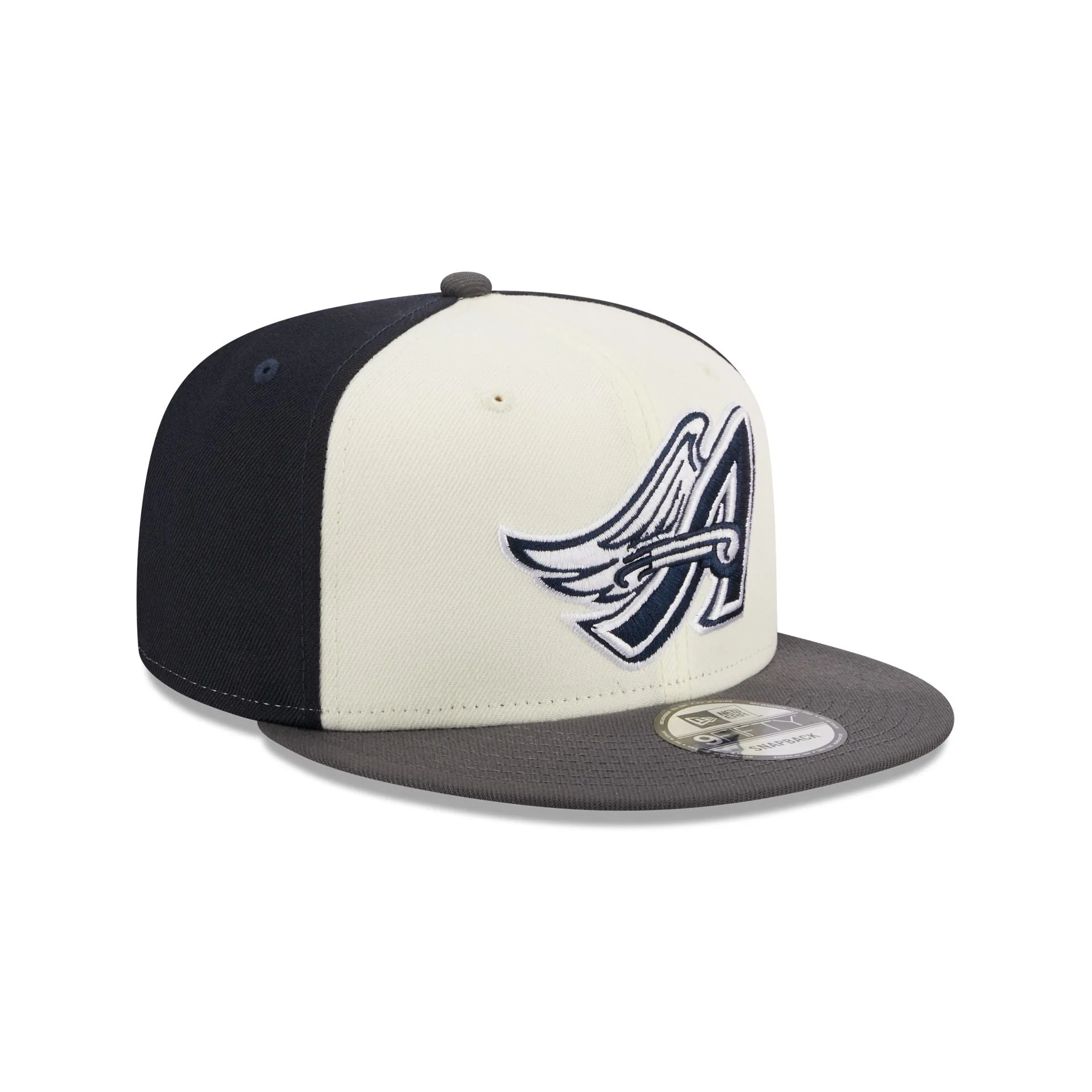 Los Angeles Angels Graphite Visor 9FIFTY Snapback Hat sold by New Era product image thumbnail 3