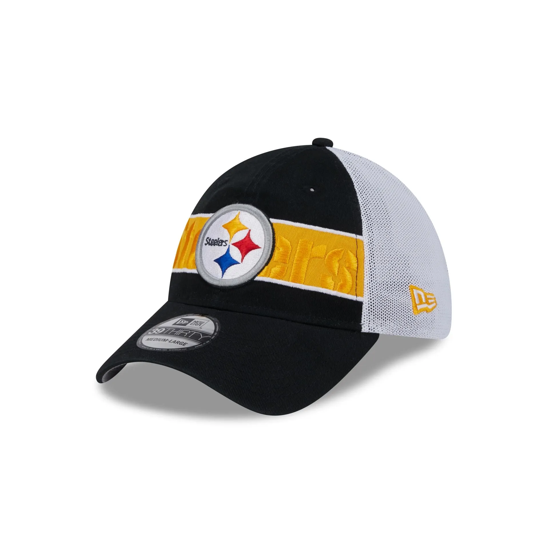 Pittsburgh Steelers Banded 39THIRTY Stretch Fit Hat sold by New Era