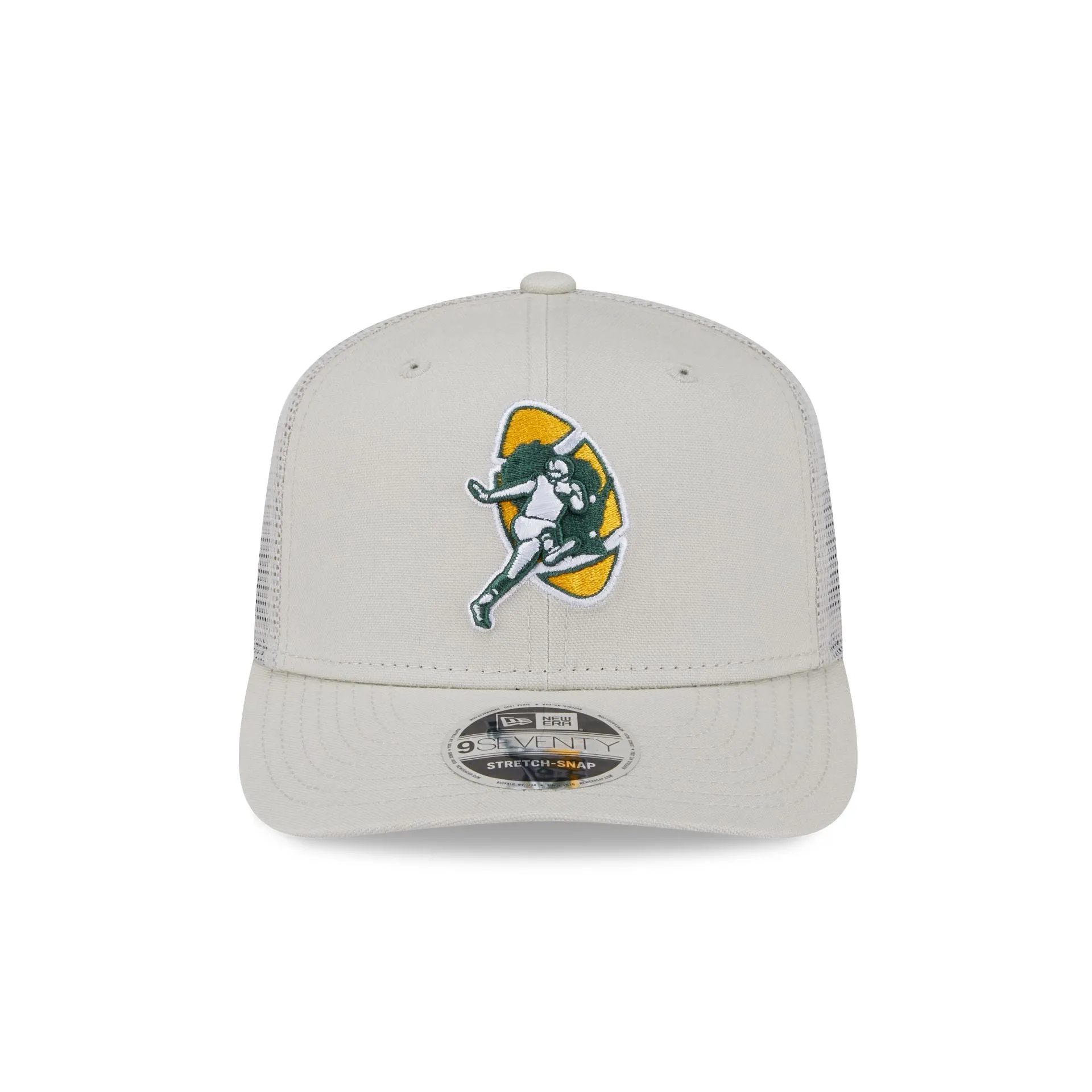 Green Bay Packers Canvas 9SEVENTY Trucker Hat sold by New Era product image thumbnail 2