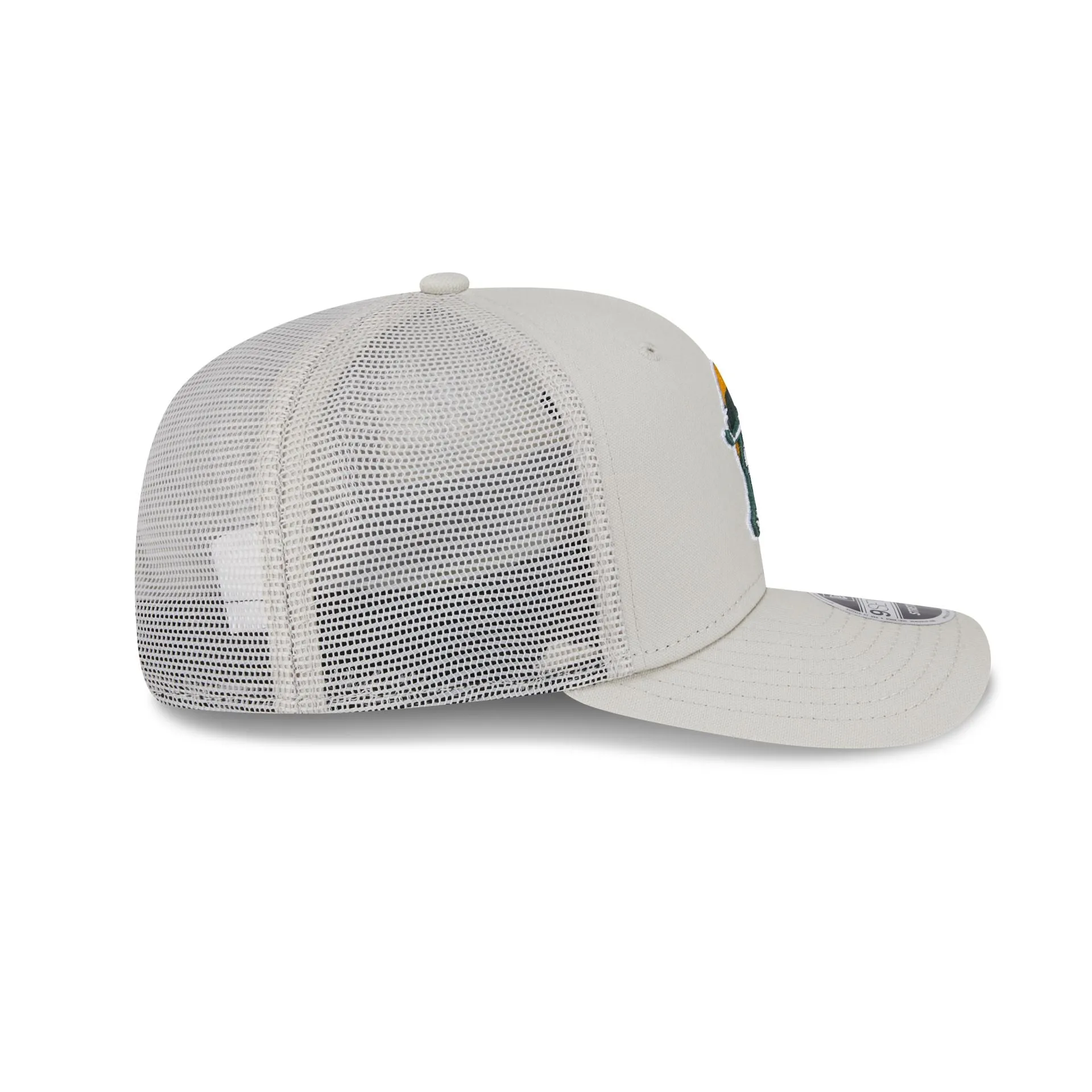 Green Bay Packers Canvas 9SEVENTY Trucker Hat sold by New Era product image thumbnail 5