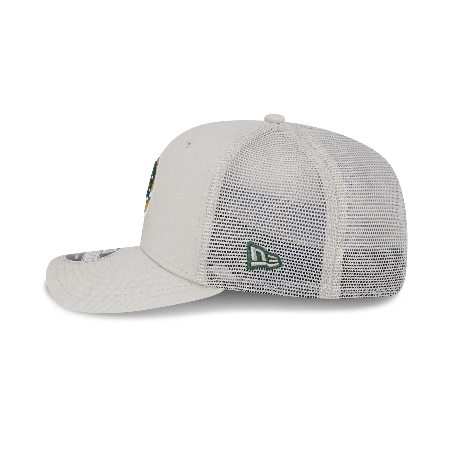Green Bay Packers Canvas 9SEVENTY Trucker Hat sold by New Era product image thumbnail 4