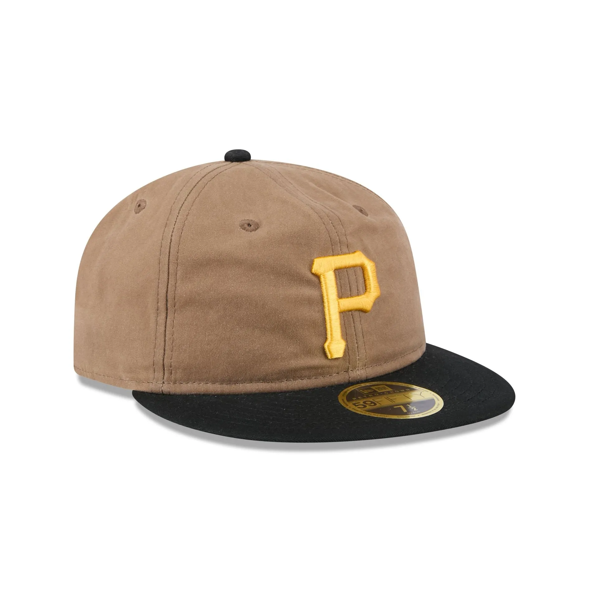 Pittsburgh Pirates Wax Canvas Retro Crown 59FIFTY Fitted Hat sold by New Era product image thumbnail 3