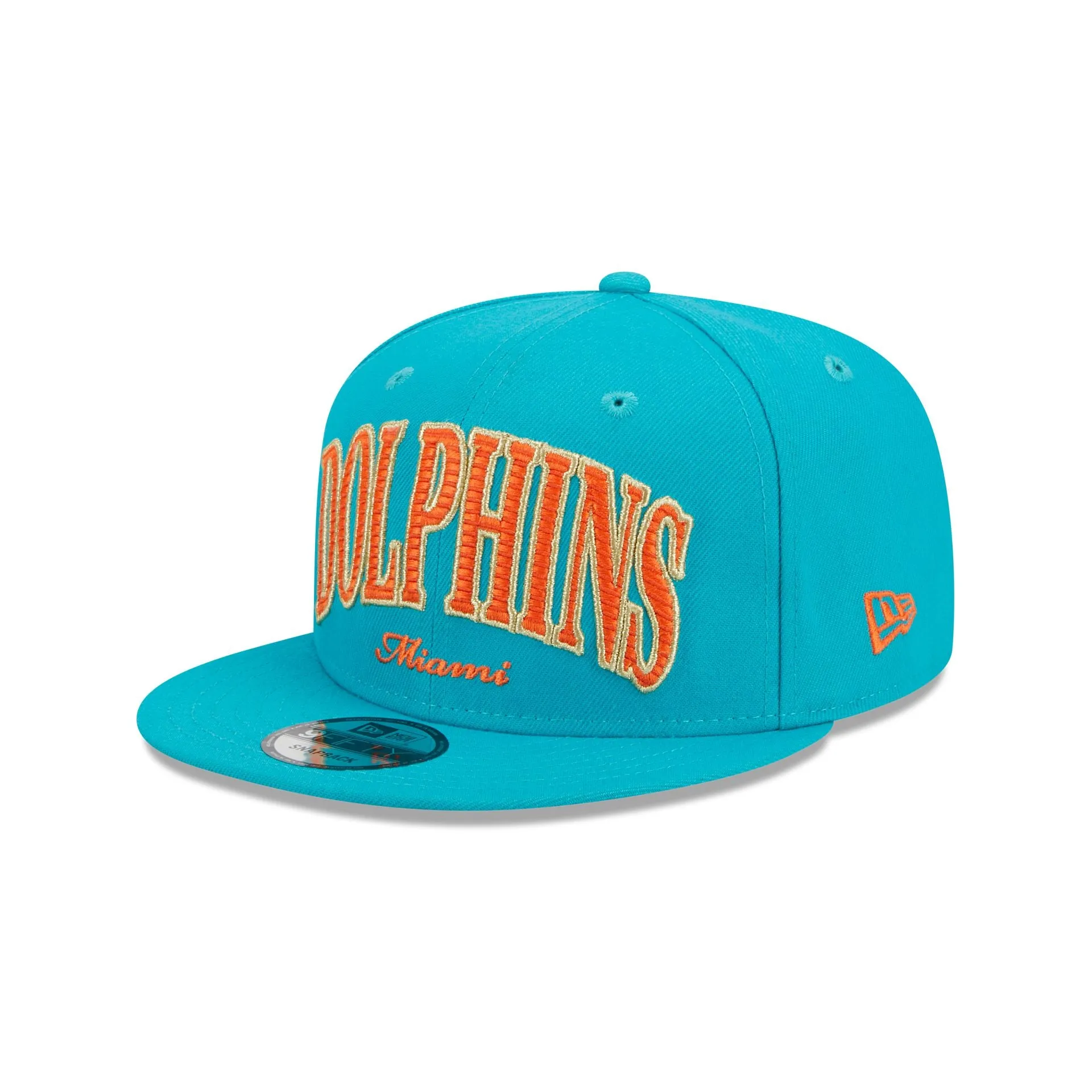 Miami Dolphins Throwback 9FIFTY Snapback Hat sold by New Era product image thumbnail 3