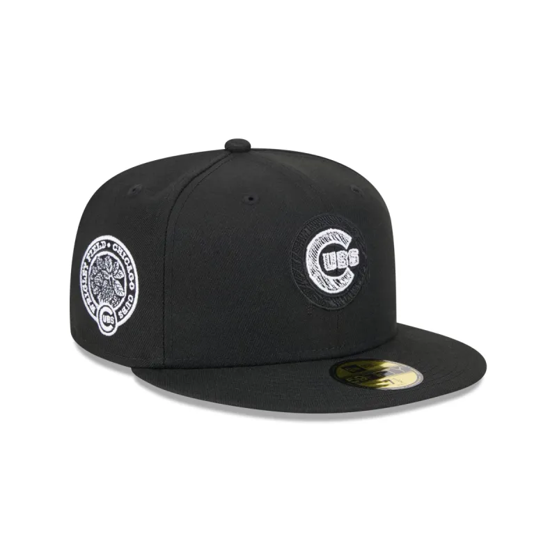 Chicago Cubs Hi Vis Doodle 59FIFTY Fitted Hat sold by New Era