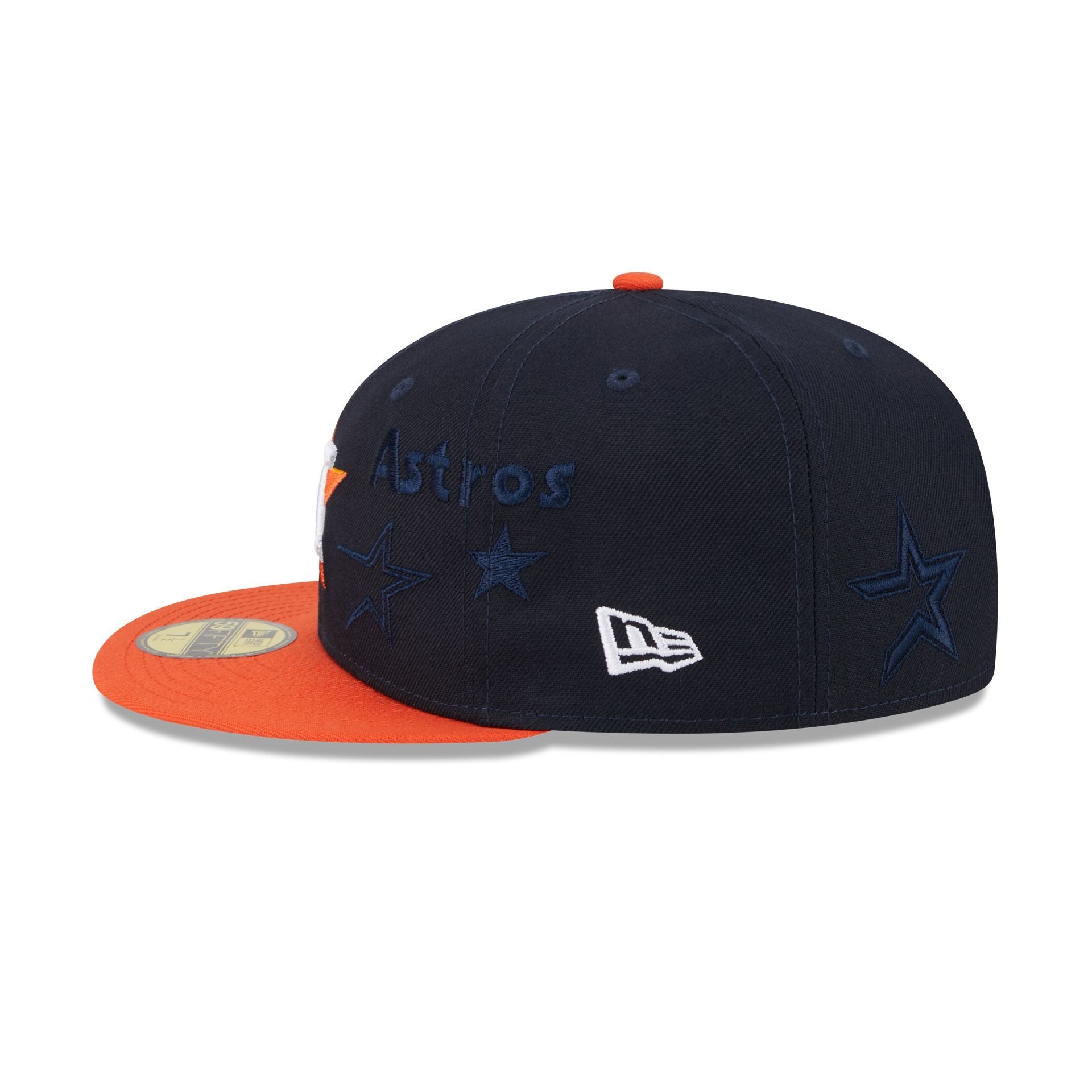 Houston Astros Multi Logo 59FIFTY Fitted Hat sold by New Era product image thumbnail 4