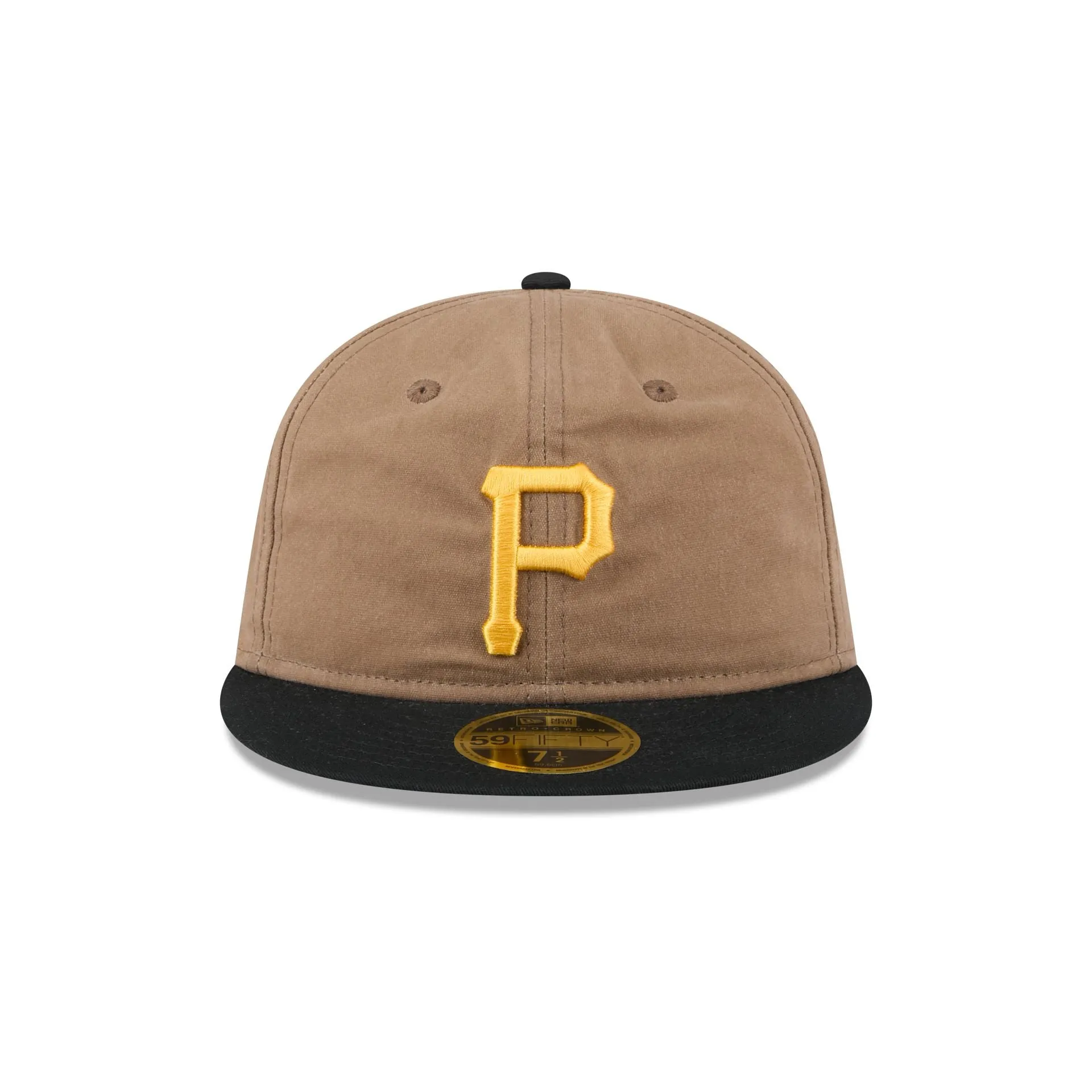 Pittsburgh Pirates Wax Canvas Retro Crown 59FIFTY Fitted Hat sold by New Era product image thumbnail 2