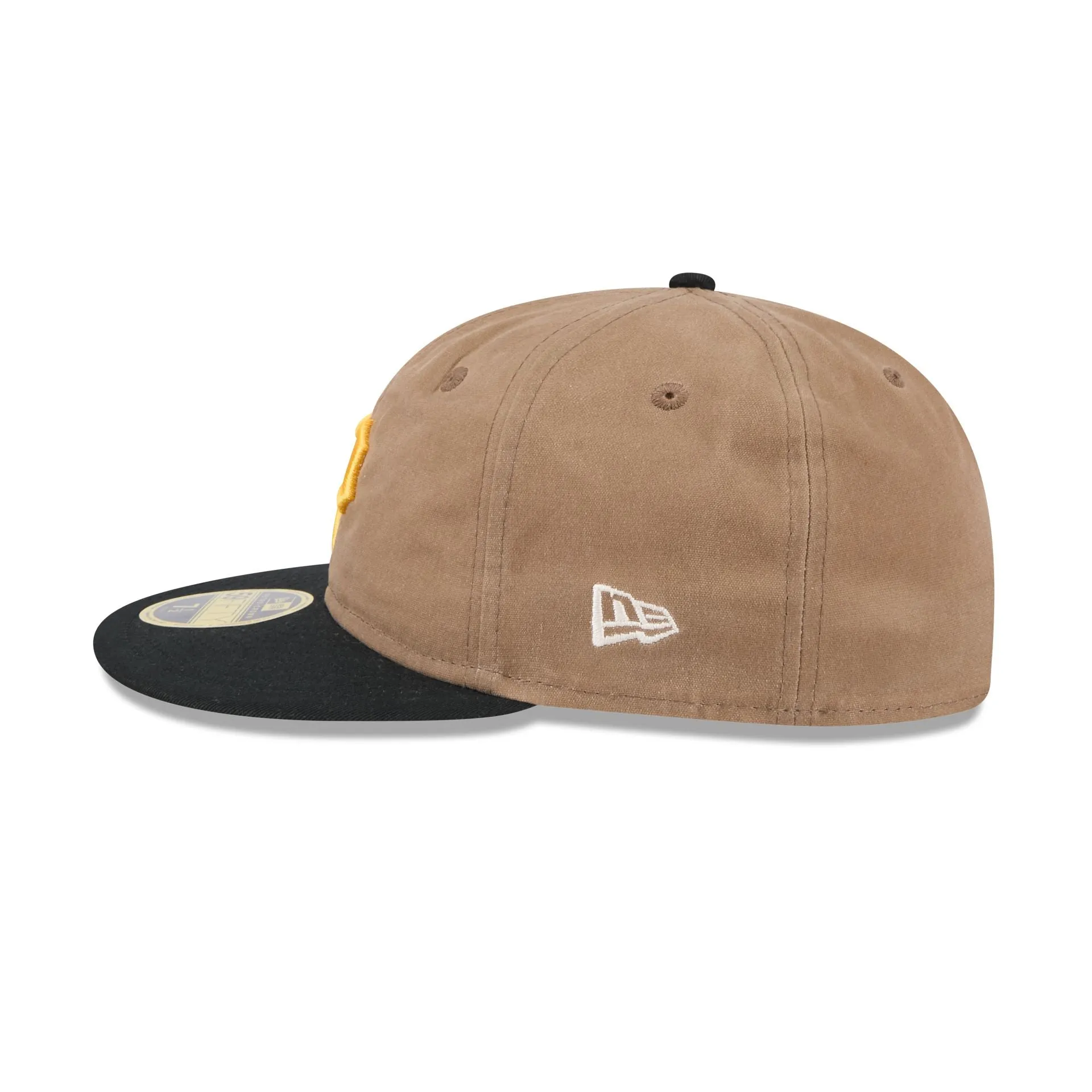 Pittsburgh Pirates Wax Canvas Retro Crown 59FIFTY Fitted Hat sold by New Era product image thumbnail 4