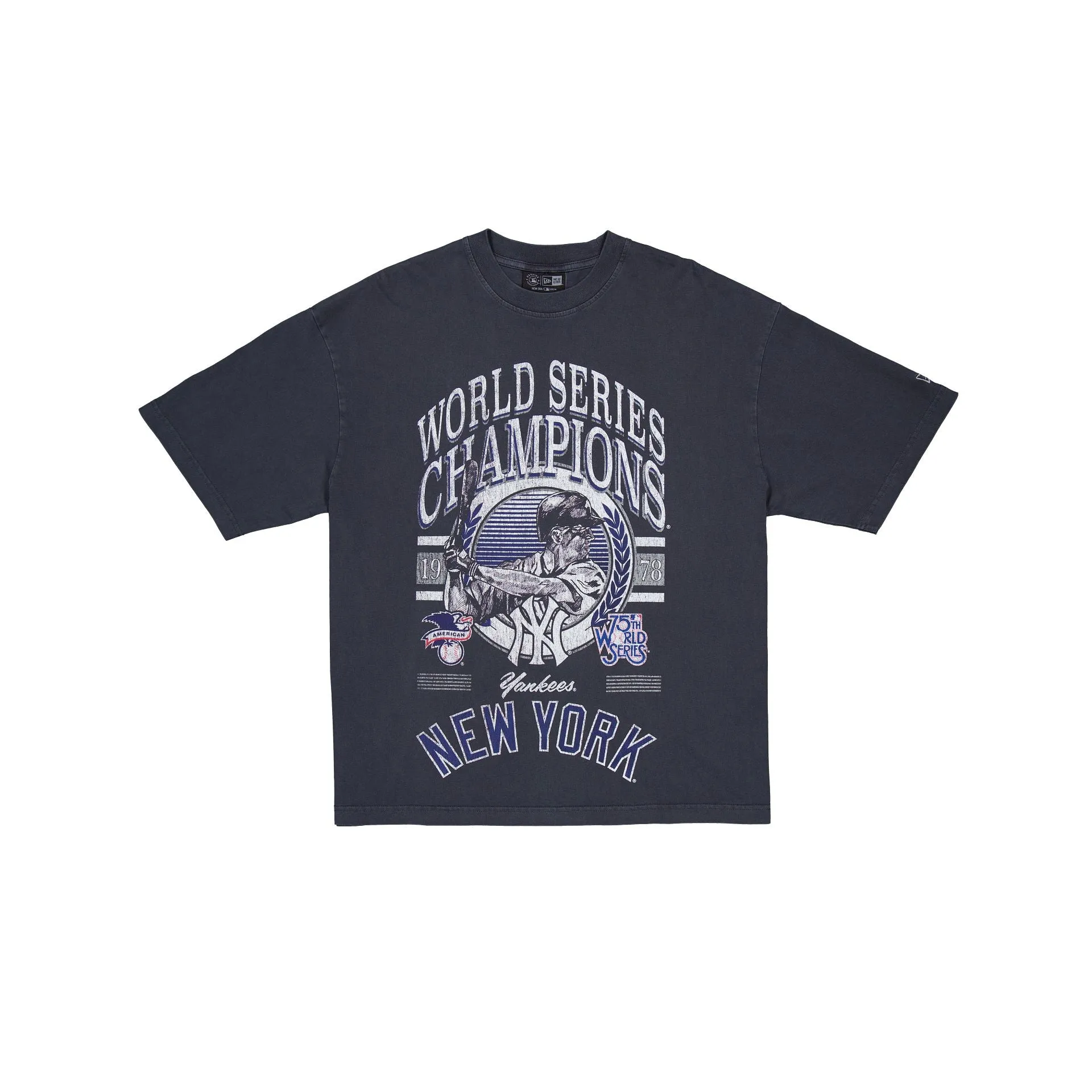 New York Yankees Black Sport Classics T-Shirt sold by New Era