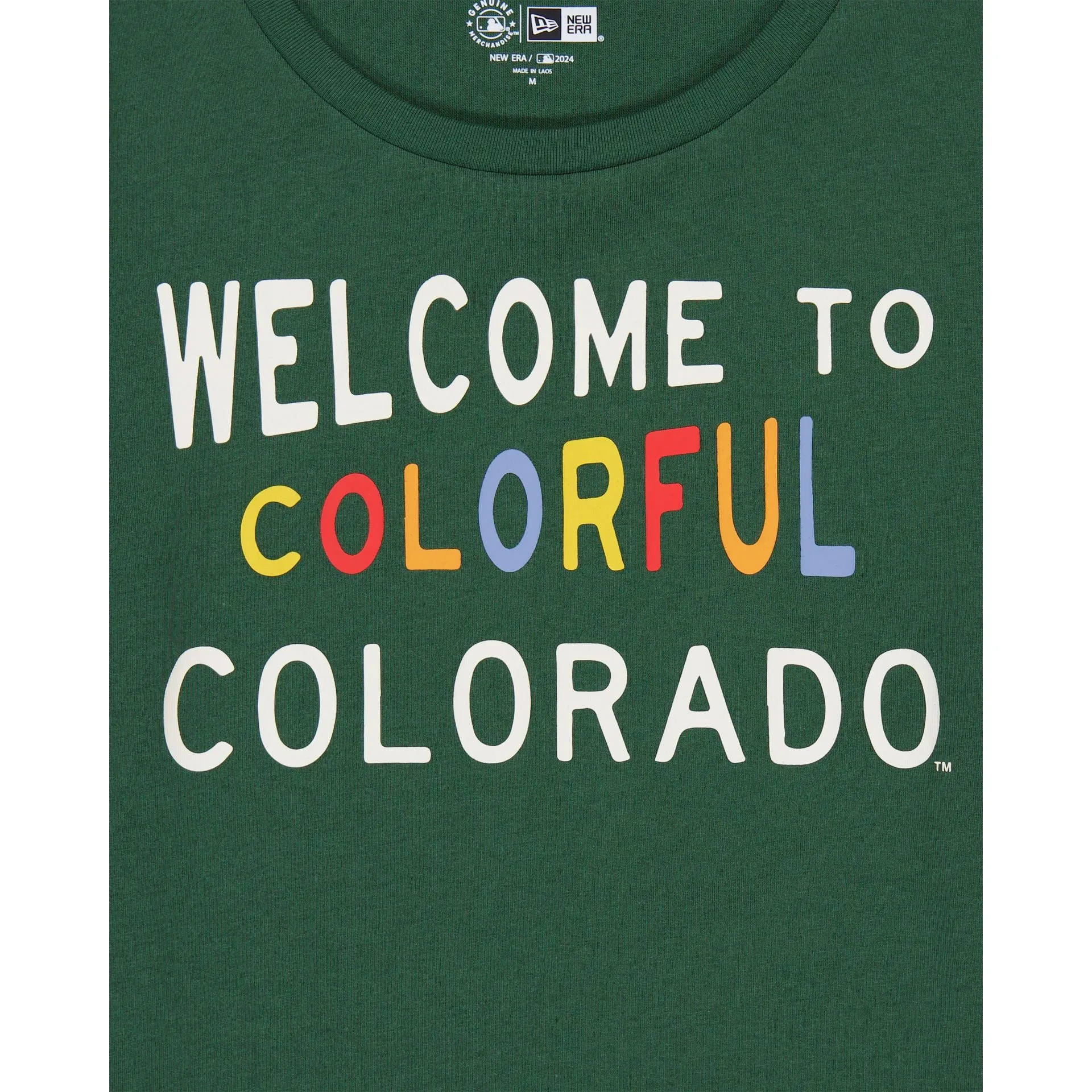 Colorado Rockies City Connect Women's T-Shirt sold by New Era product image thumbnail 3