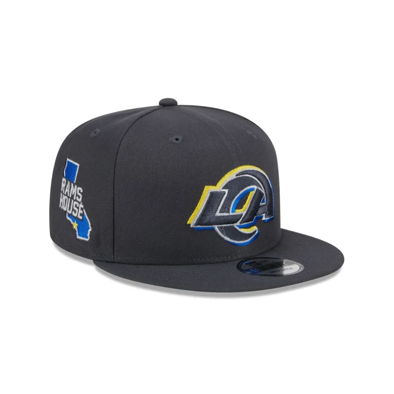 Los Angeles Rams 2024 Draft 9FIFTY Snapback Hat sold by New Era