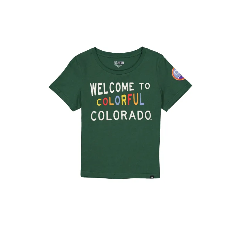 Colorado Rockies City Connect Women's T-Shirt sold by New Era