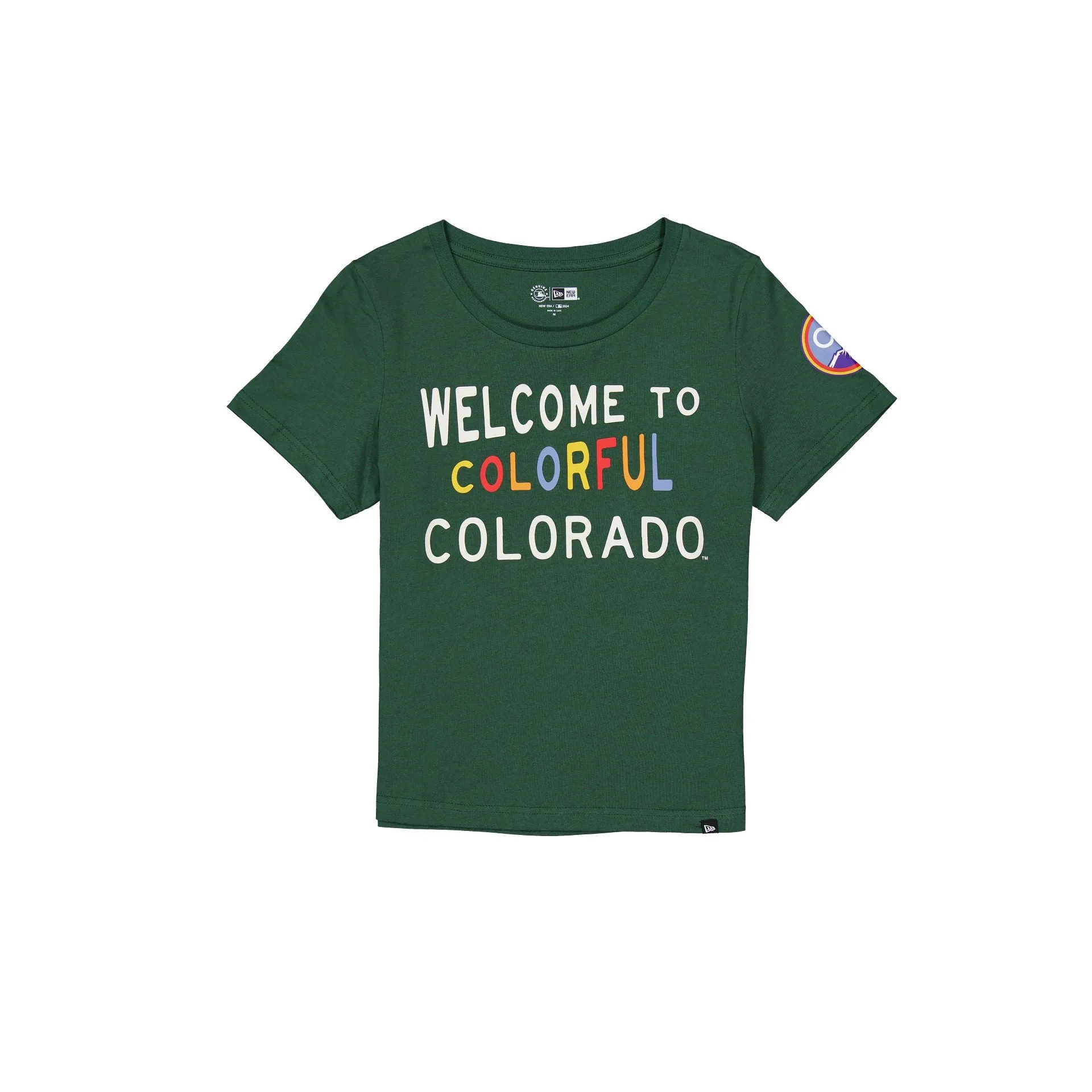 Colorado Rockies City Connect Women's T-Shirt sold by New Era