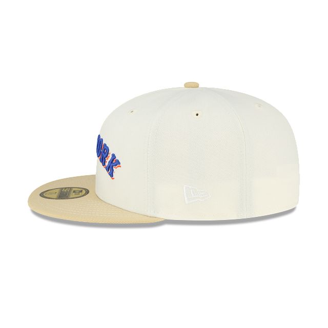 Just Caps Chrome New York Mets 59FIFTY Fitted Hat sold by New Era product image thumbnail 4