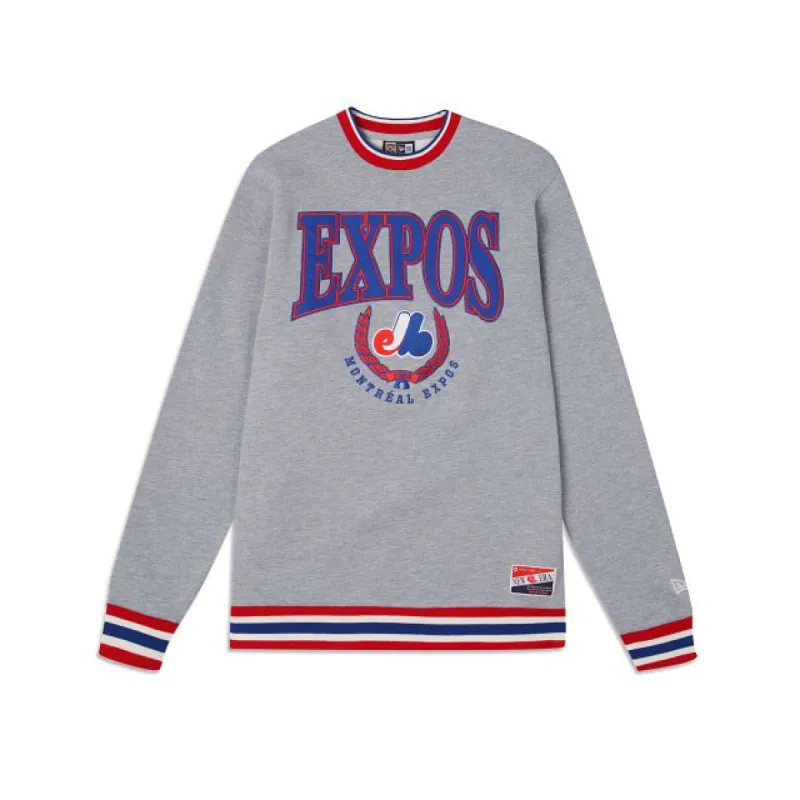 Montreal Expos Throwback Crewneck sold by New Era